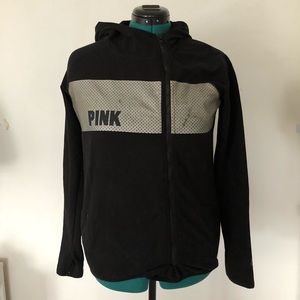 PINK side-zip jacket